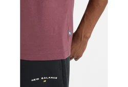 New Balance SPORT ESSENTIALS LOGO T-SHIRT Dunkelrot/Bordeaux/Rot/Rosa