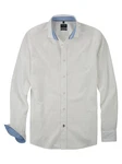 OLYMP Langarmhemd Casual Creme/Weiß/Hellblau/Khaki/Blau