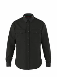 Replay T-Shirt Langarmhemd Schwarz/Dunkelgrün/Dunkelblau/Khaki/Beige