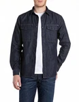 Replay T-Shirt Langarmhemd Dunkelblau/Blau