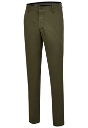 Club of Comfort Chinohose Garvey Khaki/Dunkelgrün