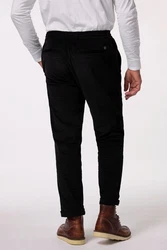 JP1880 Chinohose Schlupfbundhose Schwarz
