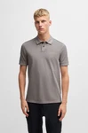 BOSS Shirt 'Prime' Grau/Braun/Beige