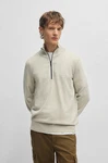 BOSS Pullover Kanobix_S Khaki/Dunkelgrün