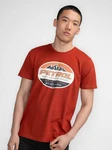 Petrol Industries T-Shirt Kennicott Rot/Braun/Dunkelrot/Orange