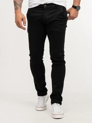 Rock Creek Chinohose Schwarz