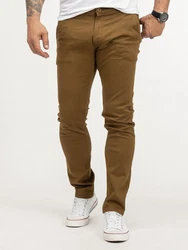 Rock Creek Chinohose Khaki/Braun