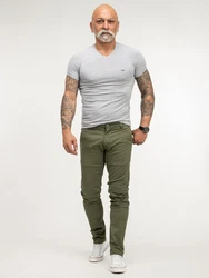 Rock Creek Chinohose Dunkelgrün/Khaki