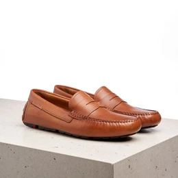 Emidio Cognac Slipper