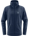 Haglöfs Fleecejacke Skuta Hood Dunkelblau/Blau