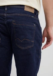b.young Blend 5-Pocket Jeans Twister Dunkelblau/Blau/Lila