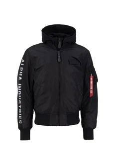 Alpha Industries Winterjacke MA-1 D-Tec SE Dunkelblau/Schwarz/Grau