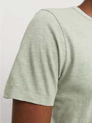 Jack & Jones T-Shirt JJESPLIT NECK TEE SS NOOS (1-tlg) Dunkelgrün/Türkis/Grün/Hellgrün/Khaki