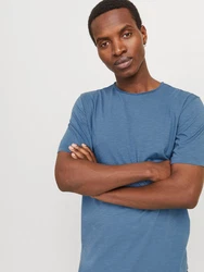 Jack & Jones T-Shirt JJEBasher Grau/Blau/Hellblau/Dunkelblau