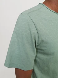 Jack & Jones T-Shirt JJEBasher Dunkelgrün/Grün