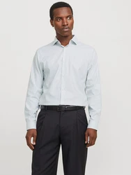 JPRBLAPARKER Shirt L/S Hellblau/Blau/Türkis
