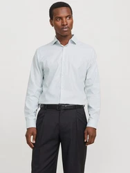 JPRBLAPARKER Shirt L/S Hellblau/Blau/Türkis