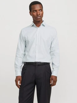 JPRBLAPARKER Shirt L/S Hellblau/Blau/Türkis JPRBLAPARKER Shirt L/S Hellblau/Blau/Türkis