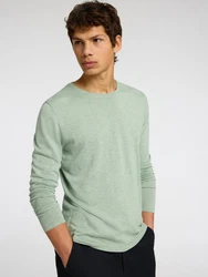 SELECTED HOMME Strickpullover SLHROME Grün/Hellgrün/Hellblau