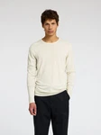 SELECTED HOMME Strickpullover SLHROME Khaki/Weiß/Creme/Beige
