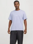 Jack & Jones T-Shirt JORVESTERBRO Blau/Hellblau/Lila/Grau