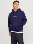 JACK & JONES Sweatshirt Hoodie JORVesterbro marine/weiß JACK & JONES Sweatshirt Hoodie JORVesterbro marine/weiß
