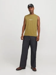 JACK & JONES 'JORVesterbro' Dunkelgrün/Khaki
