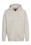 Tommy Jeans Sweatshirt TJM REG S FLAG ZIP FLEECE THRU Khaki/Beige