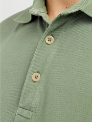 JACK & JONES Poloshirt 'WILLIAM' Dunkelgrün/Grün/Khaki