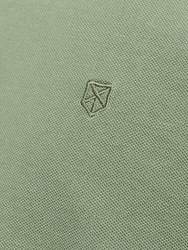JACK & JONES Poloshirt 'WILLIAM' Dunkelgrün/Grün/Khaki