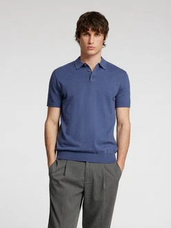 SELECTED HOMME Pullover SLHBerg Blau/Dunkelblau