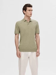 SELECTED HOMME Pullover SLHBerg Khaki/Grün/Dunkelgrün/Braun/Beige