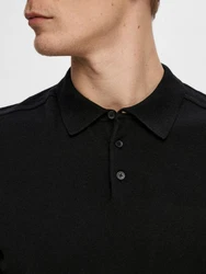 SELECTED HOMME Pullover SLHBerg Schwarz/Khaki
