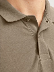 JACK & JONES Poloshirt Khaki/Grau/Braun