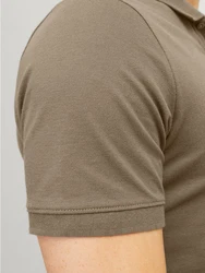 JACK & JONES Poloshirt Khaki/Grau/Braun