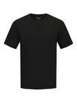 Jack & Jones Rundhalsshirt JJEPERFECT TEE O-NECK SS SN Schwarz