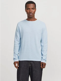 Jack & Jones Rundhalspullover JJEGEORGE KNIT CREW NECK