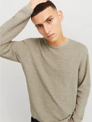 Jack & Jones Rundhalspullover JJEGEORGE KNIT CREW NECK 