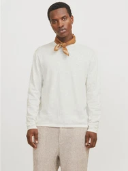 Jack & Jones Pullover JJESummer Khaki/Beige/Grau/Weiß