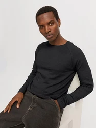 Jack & Jones Pullover JJEBreeze Schwarz/Dunkelgrau