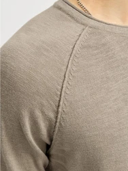 Jack & Jones Pullover JJEBreeze Khaki/Braun/Beige
