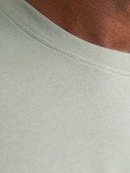 Jack & Jones T-Shirt JCOFUSION FULL BRANDING TEE SS CREW NOOS Dunkelgrün/Grün/Hellgrün