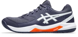 Asics GEL-DEDICATE Tennisschuh Blau/Dunkelblau/Hellblau/Rot/Hellgrau/Grau/Orange