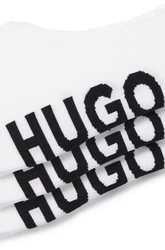 HUGO Flinge SL LOGO CC (3-Paar) Weiß