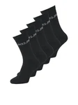 Jack & Jones Tennissocken JACREGEN TENNIS SOCK 5 PACK NOOS Schwarz