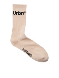Jack & Jones Freizeitsocken JACURBN TENNIS SOCKS Beige/Braun/Schwarz/Khaki/Weiß