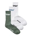 Jack & Jones Freizeitsocken JACURBN TENNIS SOCKS Grün/Dunkelgrün
