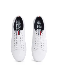 TOMMY HILFIGER Sneaker Weiß/Creme/Dunkelblau/Rot