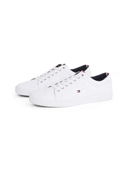 TOMMY HILFIGER Sneaker Weiß/Creme/Dunkelblau/Rot