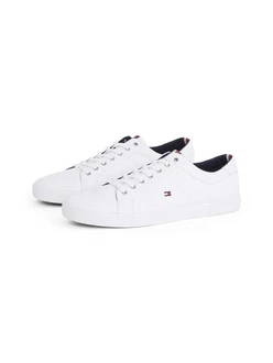 TOMMY HILFIGER Sneaker Weiß/Creme/Dunkelblau/Rot